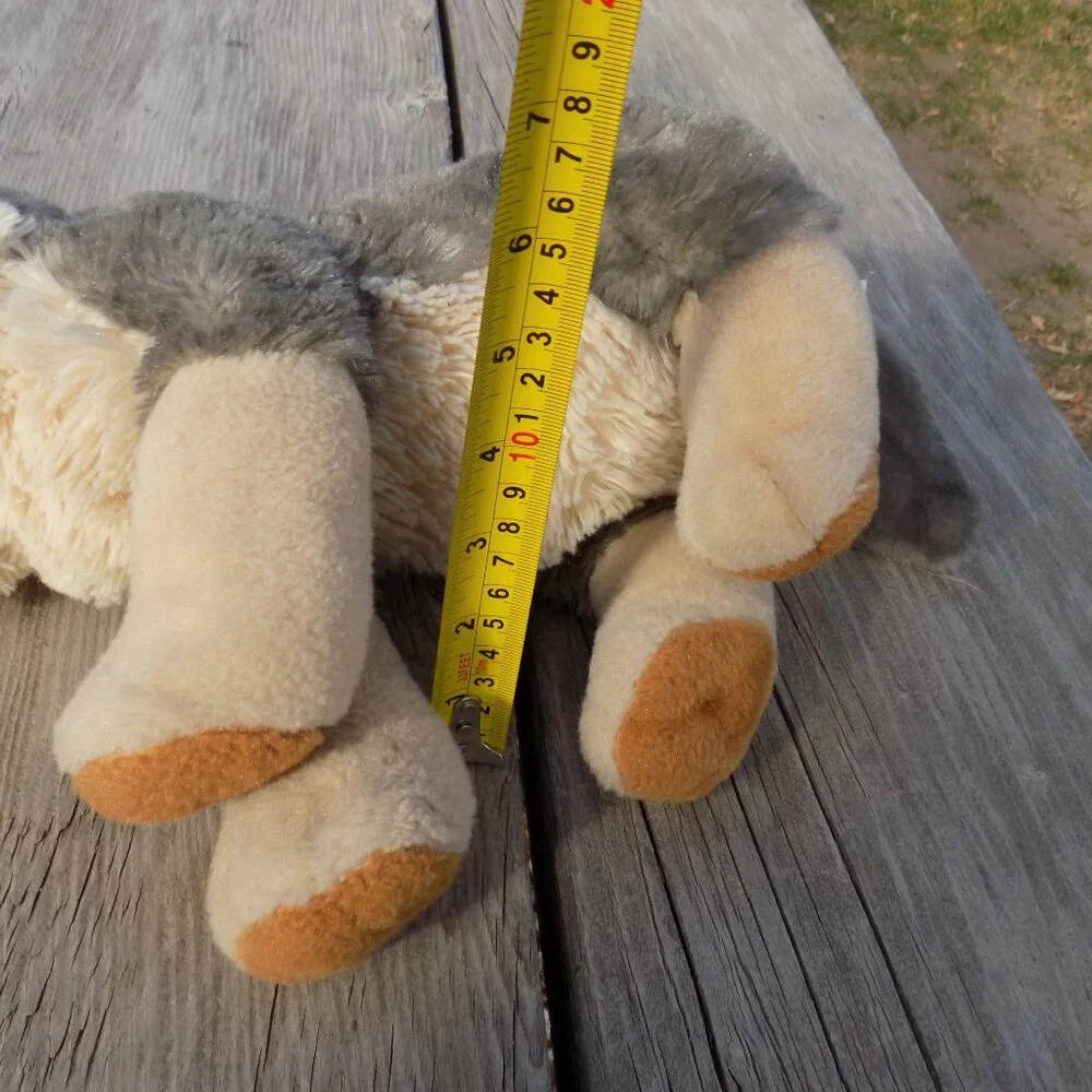 WOLF Plush, Realistic Wolf, PLUSH STUFFED ANIMAL *